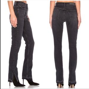 GRLFRND NATALIA High Rise Skinny Split Jean
